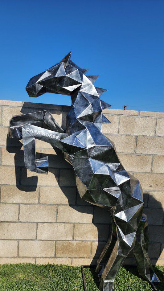 Metal Horse Statue Aluminum 