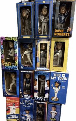 15 dodgers bobble heads and SGA for sale $400