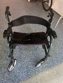 Lightweight Folding Rollator Walker