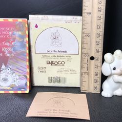 Precious Moments Figurine #527270 “Let’s Be Friends”