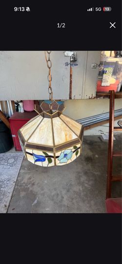 Tiffany style lamp