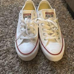 Converse White 8.5 
