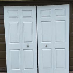 36" X 80" 6-Panel Bifold Closet Door 