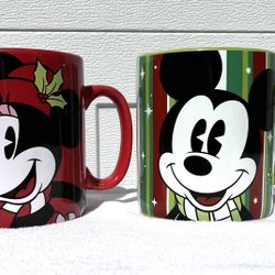 Mickey Mouse And Minnie Mouse 32oz Mug.  