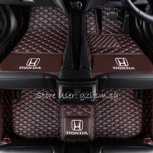 2008-2012 Honda Accord Front & Rear Luxury Waterproof Car Floor Mats