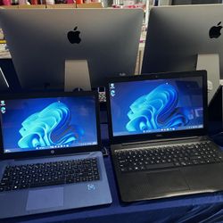 Laptops Windows 11. 10. MacBooks iMacs. 