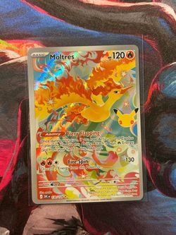 Pokemon Moltres 30th Celebrations
