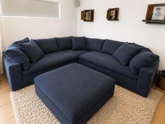 Restoration Hardware Cloud Sectional | Reupholstered 2023
