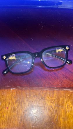 Chrome heart glasses