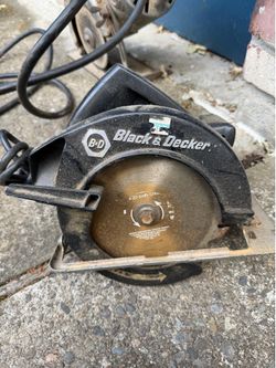 Black and Decker circular saw