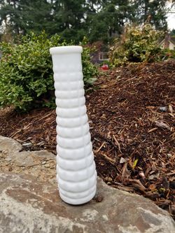 $1 White Vase