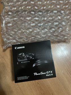 Canon PowerShot G7 X Mark III - 20.1MP Point & Shoot Digital Camera - Black.