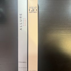 Perfume Bottles - New In The Box 
