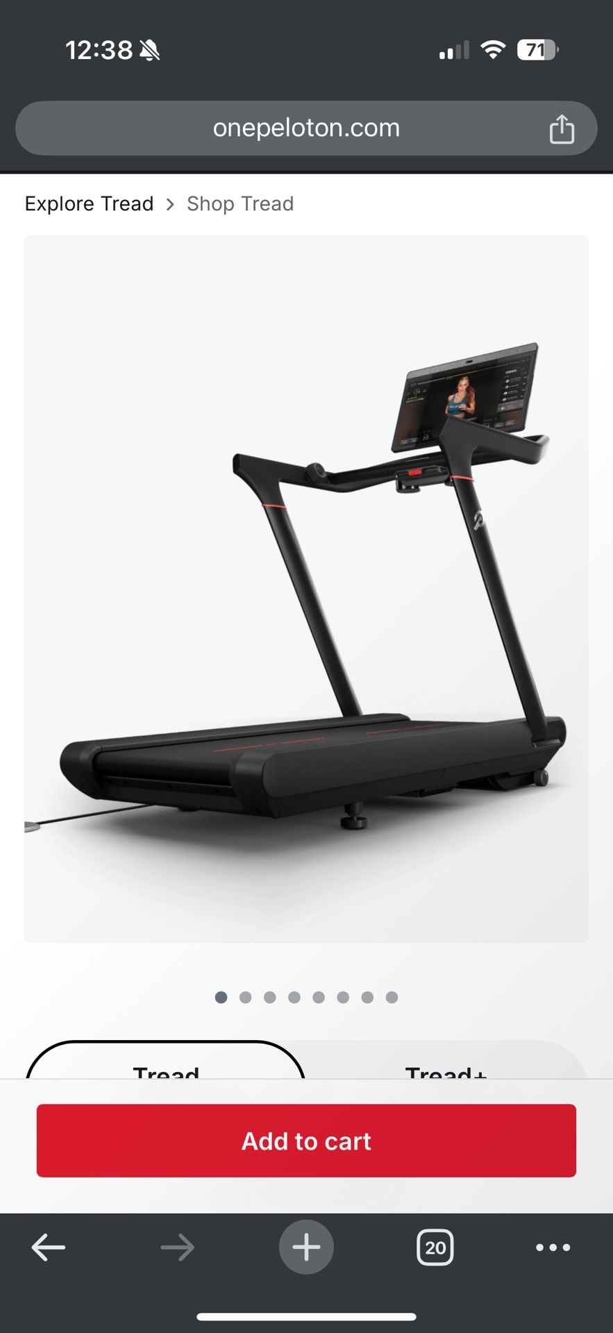 Peloton Tread