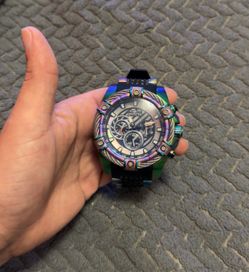 Invicta Bolt Men's Watch - 52mm, Black, Iridescent (25531)