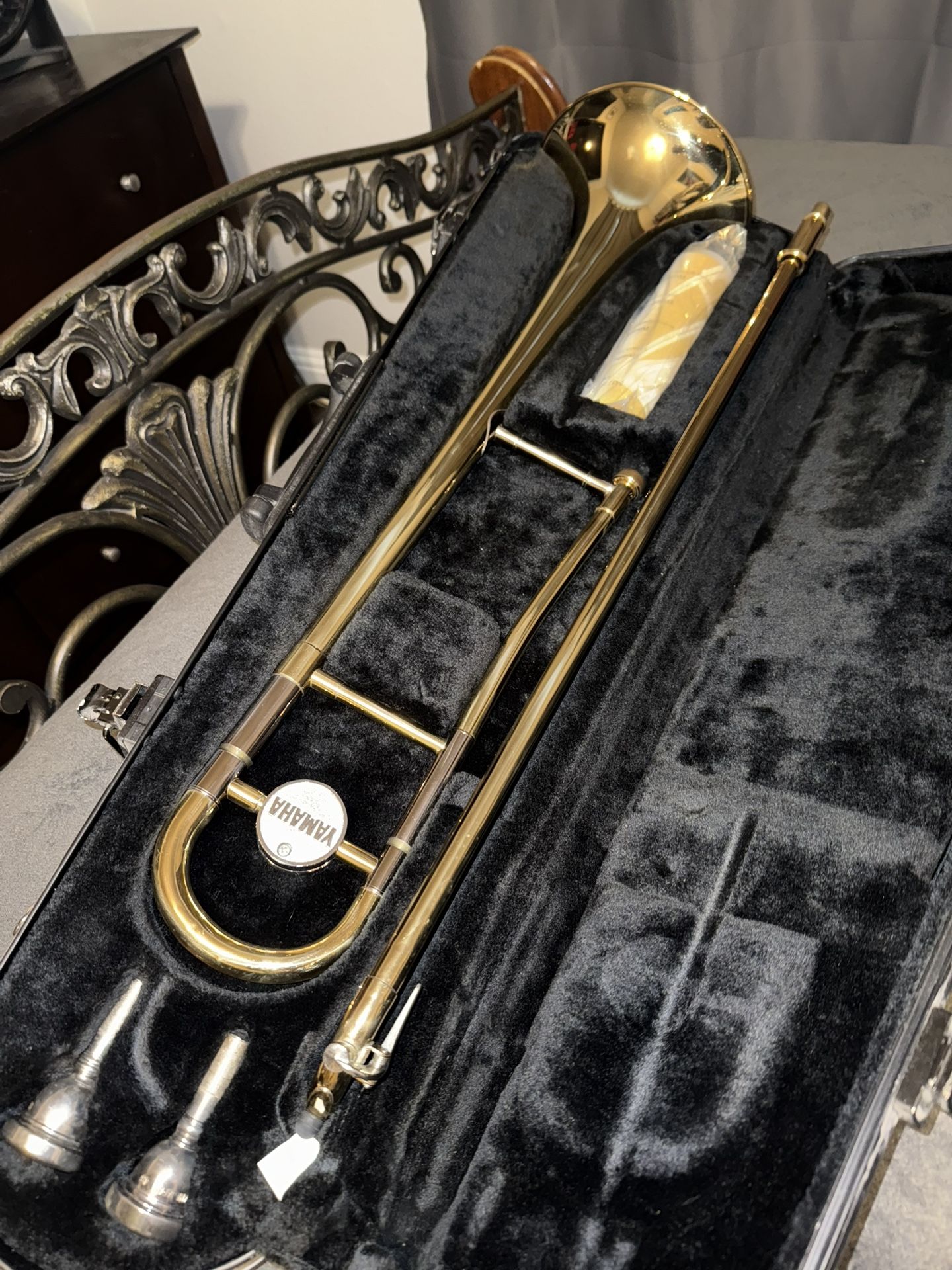 Yamaha YSL-200AD Trombone used IN BOX