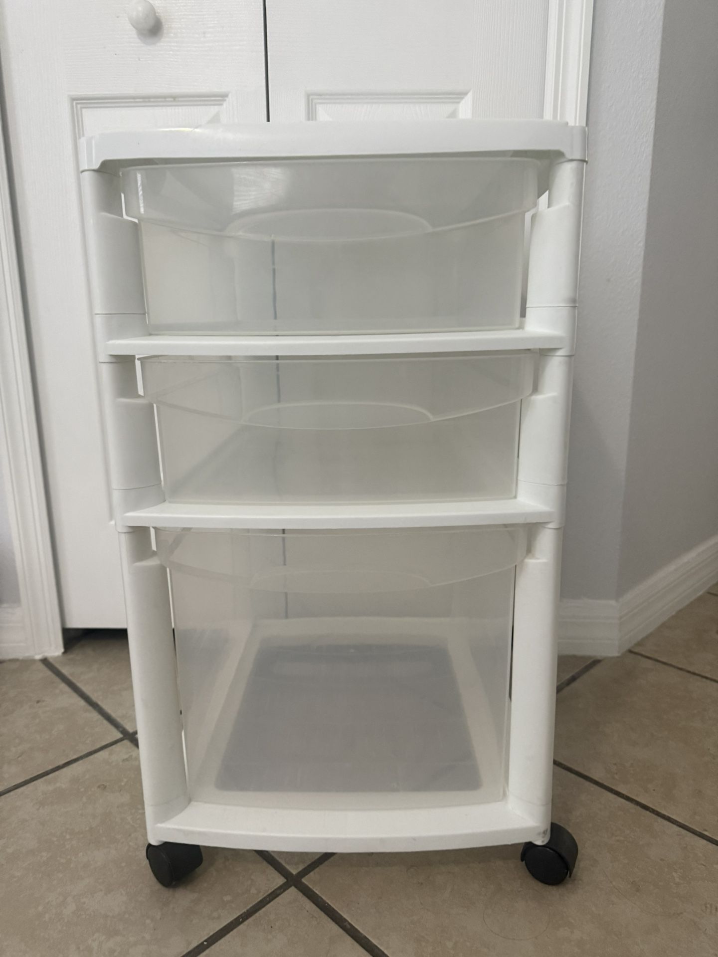 3 Drawer Organizer Medium Cart