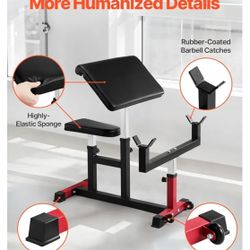 Preacher Curl Station With Curl Bar
