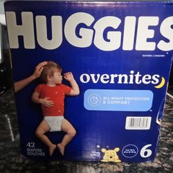 Huggies Overnites Size 6 