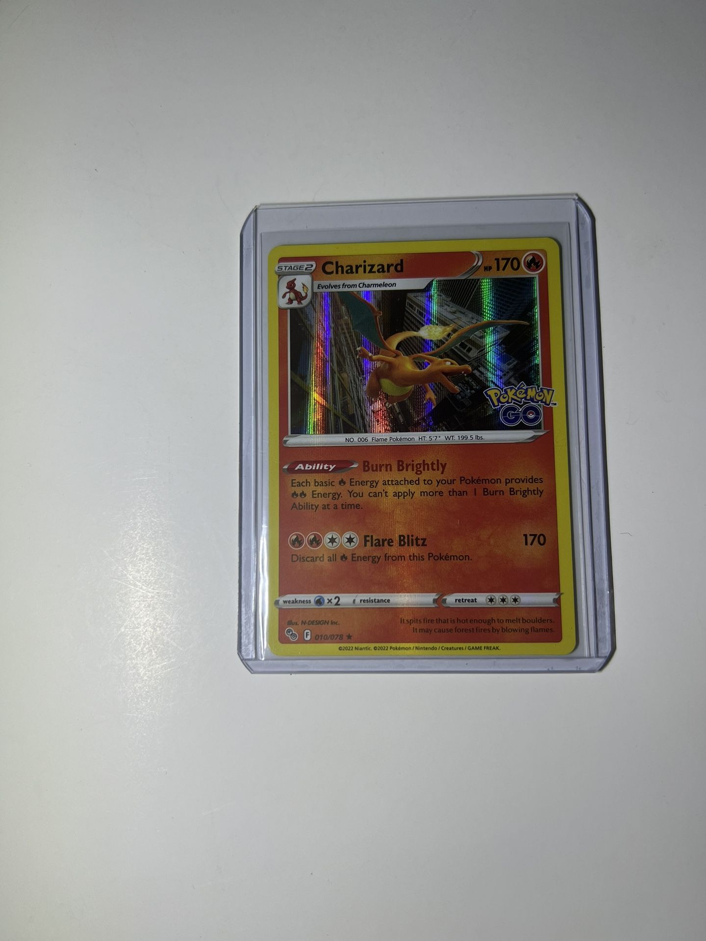 Charizard TCG Pokemon Go
