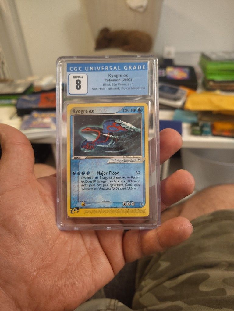 Pokemon Cgc 8 Kyogre