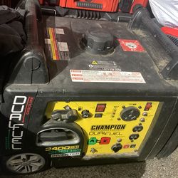Champion Generater duel fuel 3400 watt