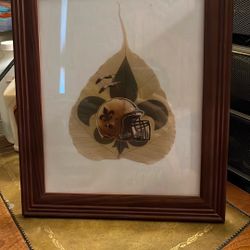 Saints Vintage Framed Picture