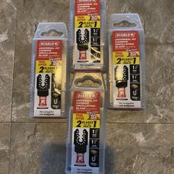 DIABLO 1-1/4 in. Universal Fit Carbide Oscillating Blade for General Purpose Cuts (2-Pack