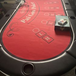 Poker Table W/lights Cover 