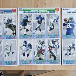Seahawks McDonald's Cards