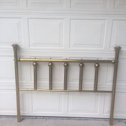  queen brass headboard