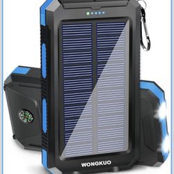 Brand New Solar Charger Power Bank - 36800mAh 