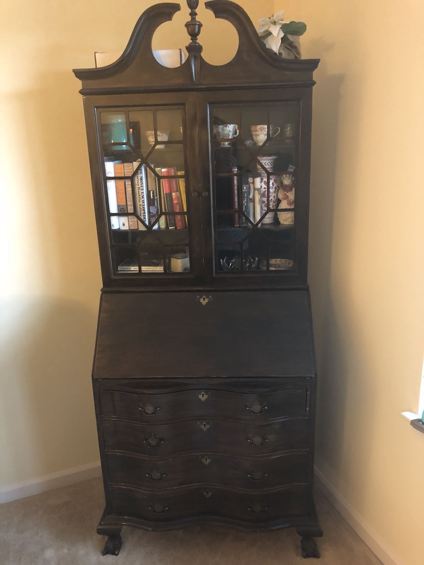 Beautiful Secretary/Cabinet. Price Reduced! Must Sell! Moving!