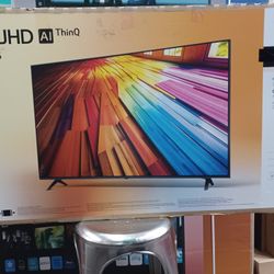 55 " Screen Led Smart 4k By LG ThinQ.  Brand New 