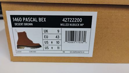 Dr. Martens - 1460 Pascal Bex - Size 10 Men's