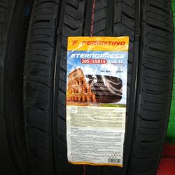 New Set 4 Tires FERENTINO 205 55 16 