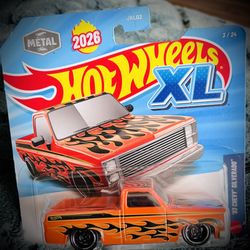 Hot Wheels XL ‘83 Chevy Silverado (2026 Release) 🔥