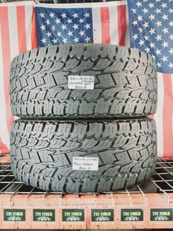 LT35X12.5R20 TOYO OPEN COUNTRY XTREME A/T 35X12.50R20 ALL TERRAIN USED TIRES 35 12.5 20 TIRE SHOP LEASE RETURN SPECIALIST LLANTAS CAUCHOS GOMAS NEUMAT