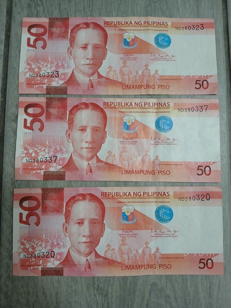 2018 NGC $50 Pesos