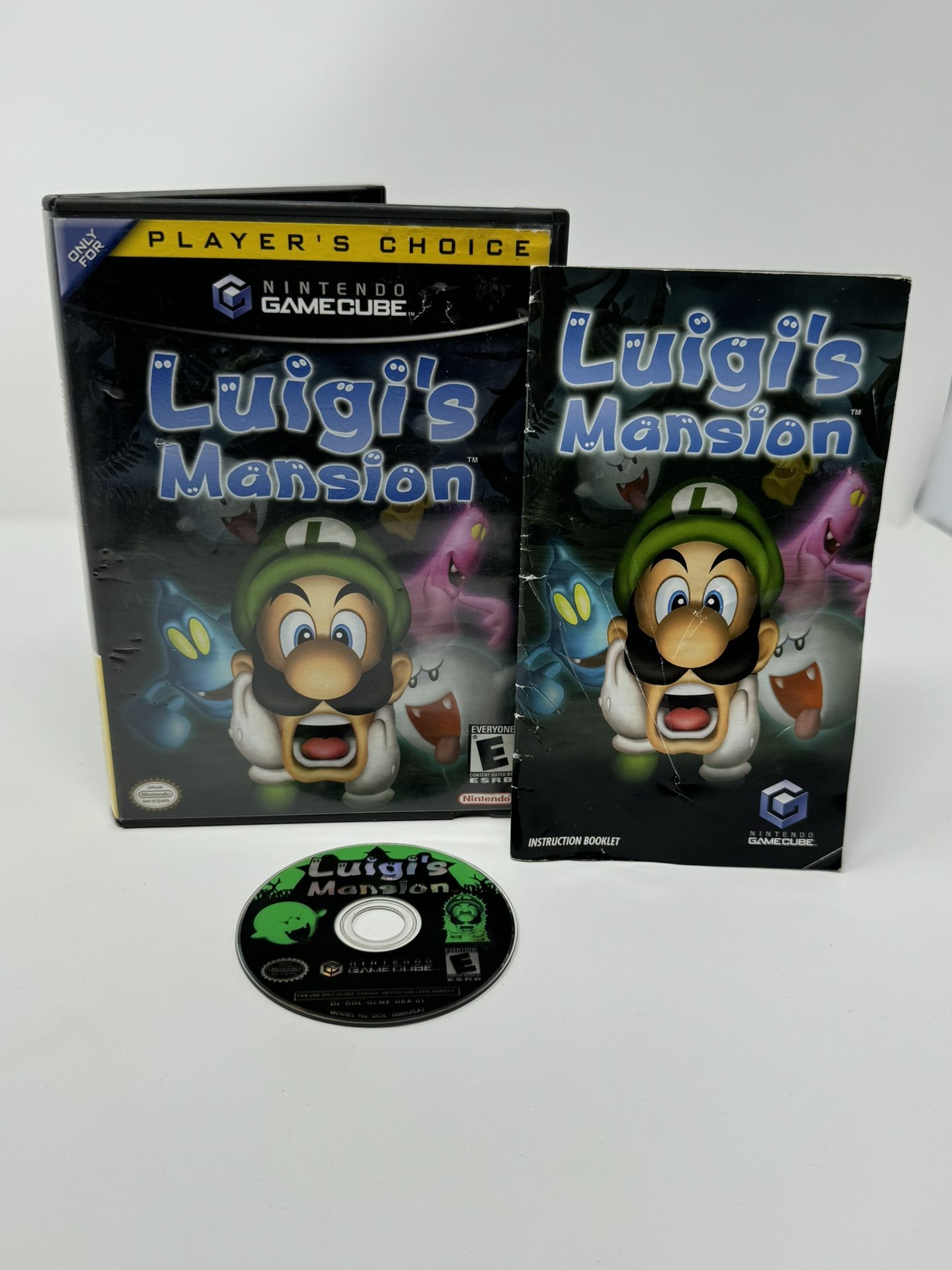 Luigi’s Mansion No Scratches for Nintendo GameCube GAME