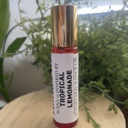 🍋 Tropical Lemonade Perfume Oil • Zesty Citrus Punch in a Bottle! 🍍 ✨ Luxury fragrance oil inspired by a sunny tropical punch — perfect for summer v