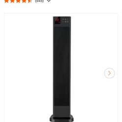 Pelonis 30 in. 1500-Watt Digital Tower Ceramic Room Heater