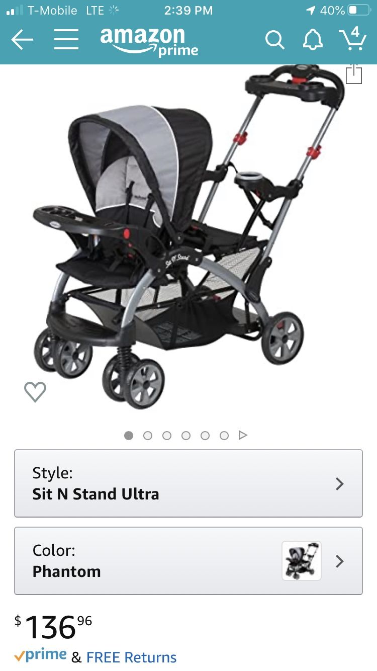 Baby Trend-Double Stroller