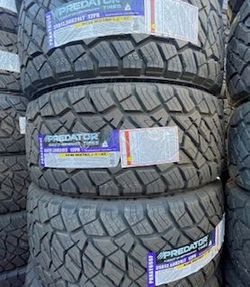 20” Predator New Mutant X-AT Tires
Brand New
All Manufacturer Stickers
In Stock Today
Size 35x12.50R20