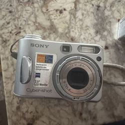 Camera Sony Cyber-shot DSC-S90 4.1MP Silver Digital Camera