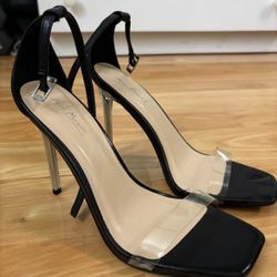 Anne Michelle Black Heels size 7.5 
