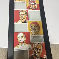 Tim Doyle Framed Bill Murray Sticker collection