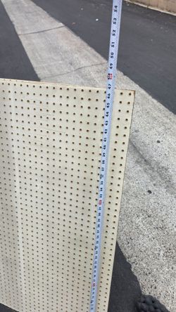 Pegboard Sheets – Various Sizes (Used, Multiple Available)