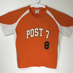 American Legion Post 7 Jersey #8 Teamwork Athletic Apparel Orange XL