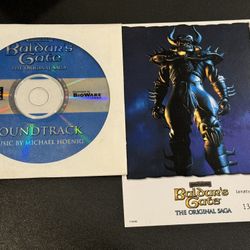 Forgotten Realms Baldur's Gate: The Original Saga Limited Edition Lithograph & Soundtrack 